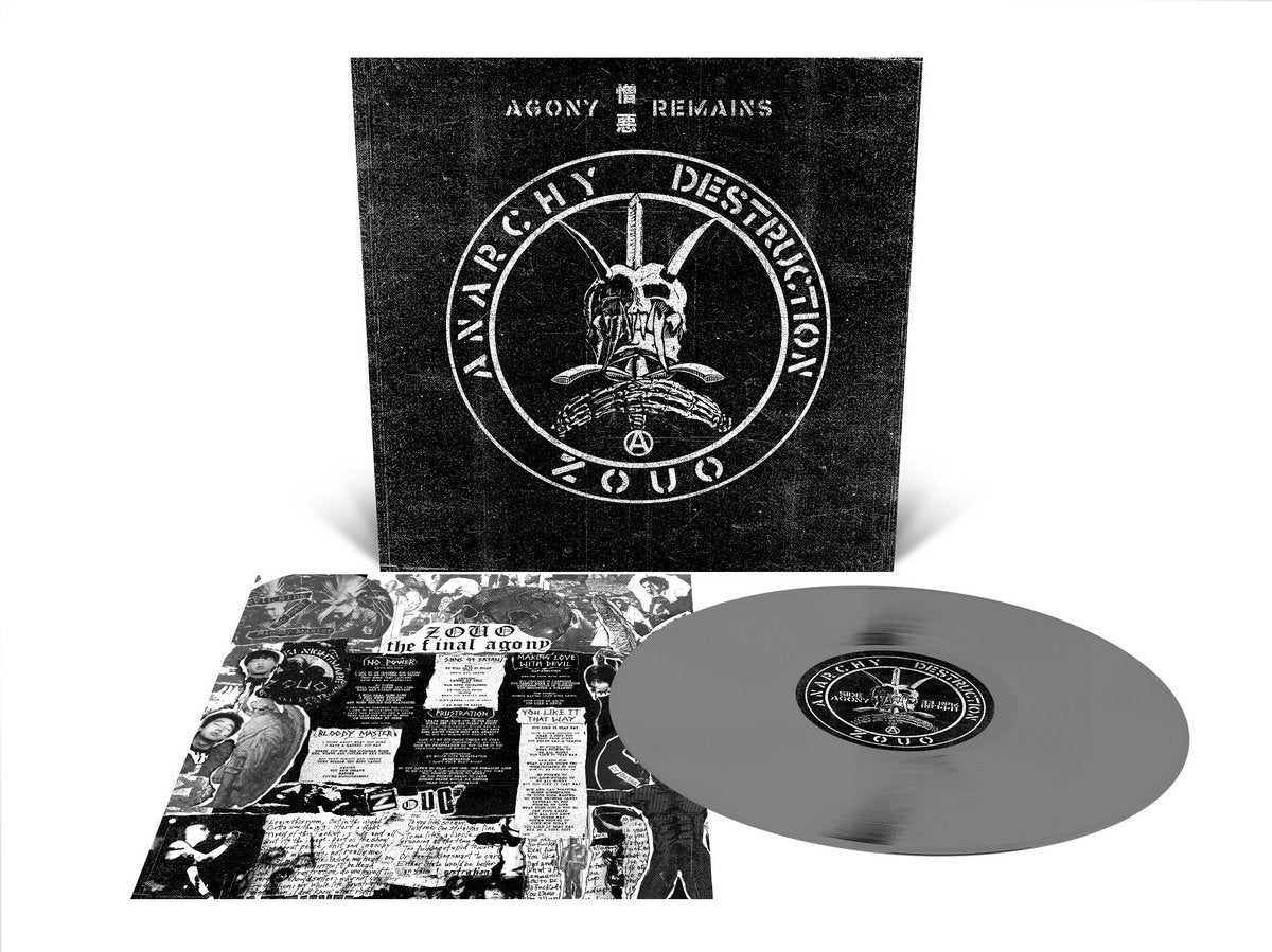 Zouo - AGONY憎悪REMAINS (Grey Vinyl) LP