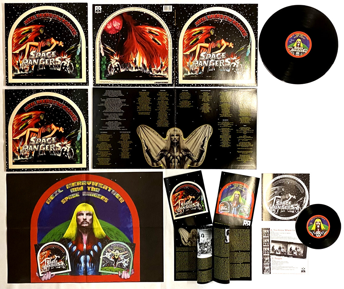 Neil Merryweather - Space Rangers (LP+7" EP)