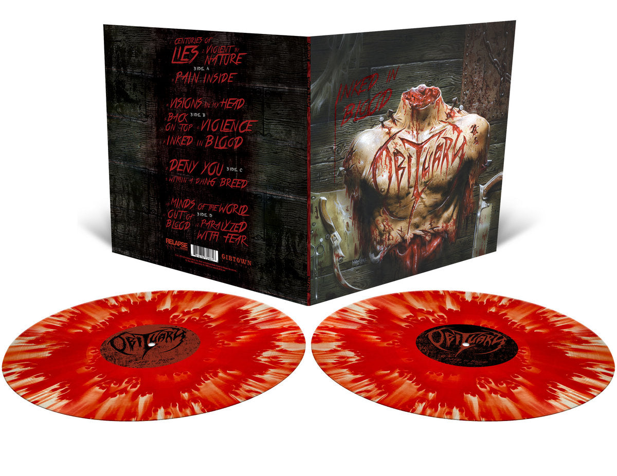 Obituary - Inked in Blood (Blood Red Cloudy Effect) 2LP