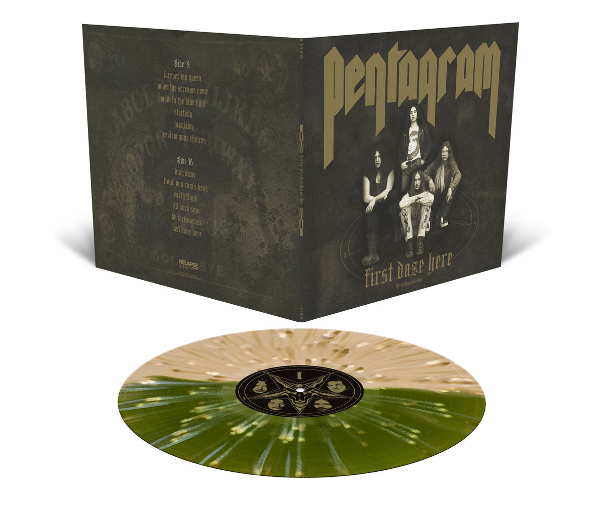 Pentagram - First Daze Here (Half and Half Splatter) LP
