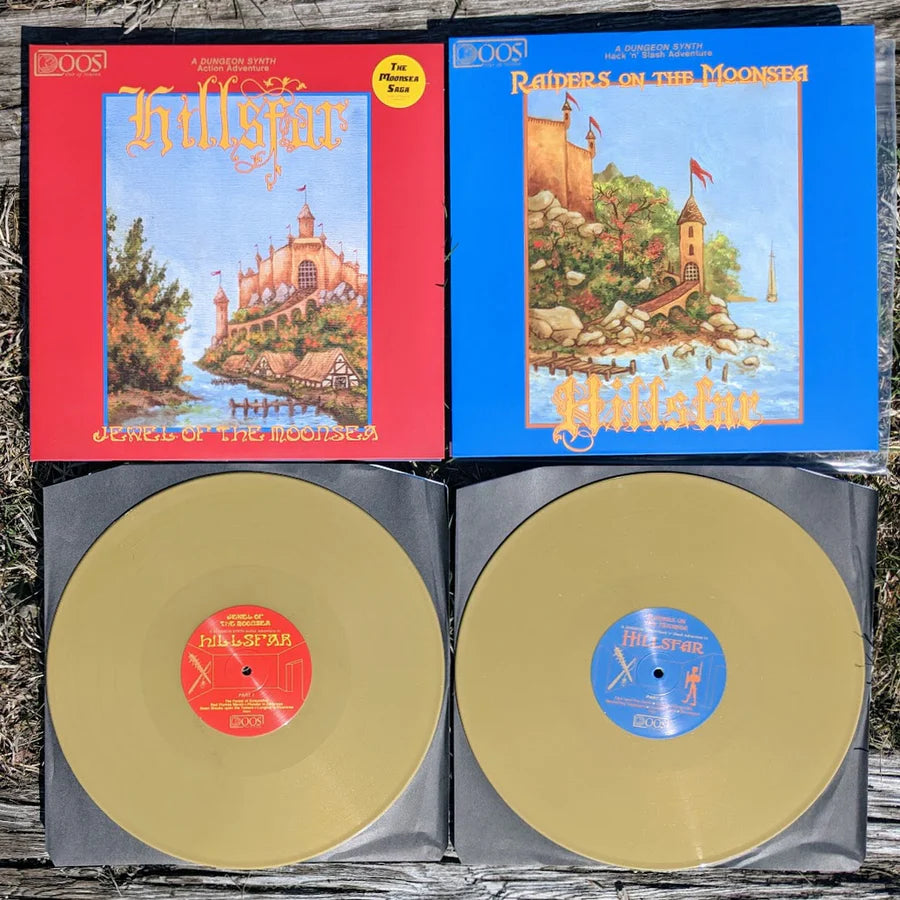 HILLSFAR "The Moonsea Saga" 2xLP / Gold Vinyl