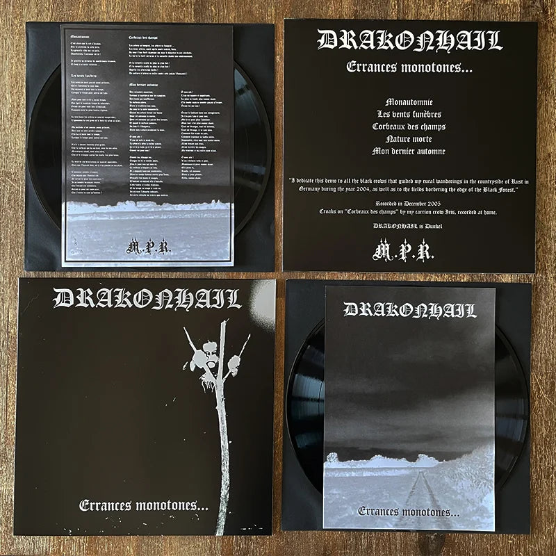 DRAKONHAIL - Errances monotones... LP