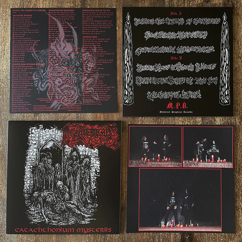 FUNEREALM GLOOM - Catachthonium mysteriis LP