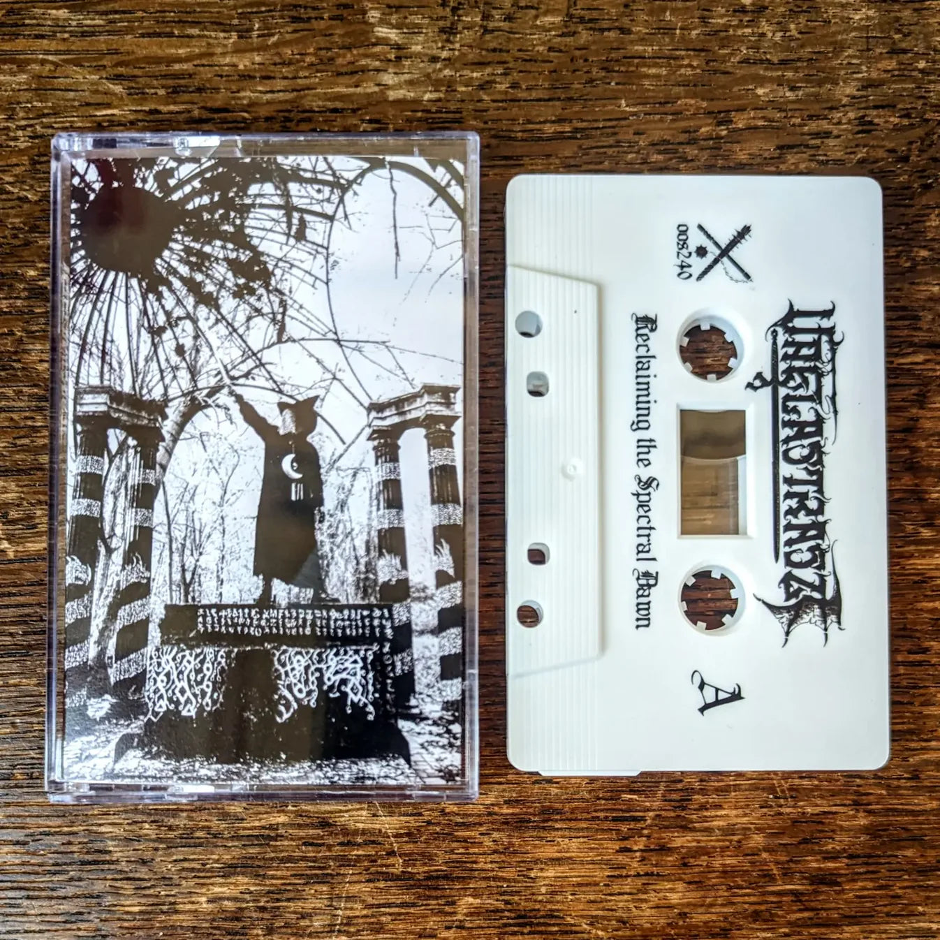 VAELASTRASZ - "Reclaiming the Spectral Dawn" cassette tape (White)