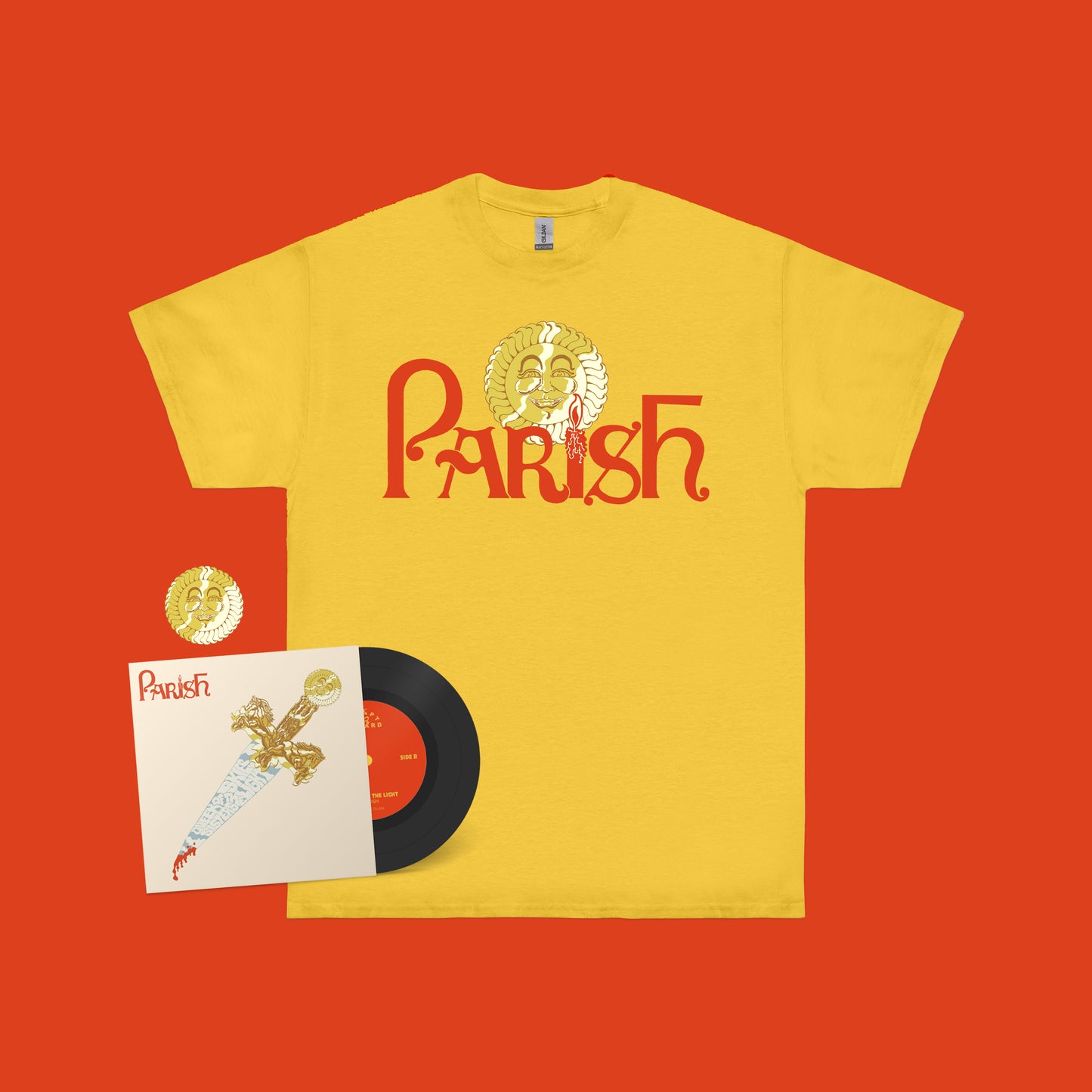 Parish - Queen of the Skies b/w Sisters of the Light 7”