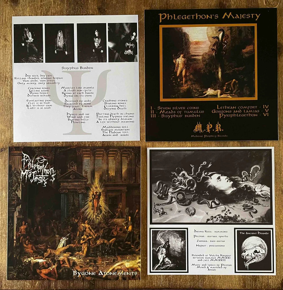 PHLEGETHON'S MAJESTY - Bygone atonements LP