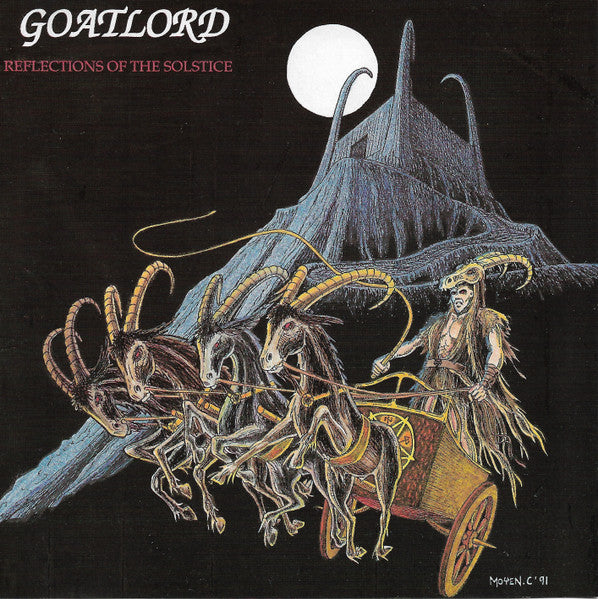 Goatlord - Reflections of the Solstice LP - (Blue Splatter)