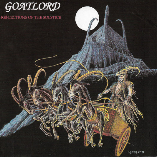 Goatlord - Reflections of the Solstice LP - (Blue Splatter)
