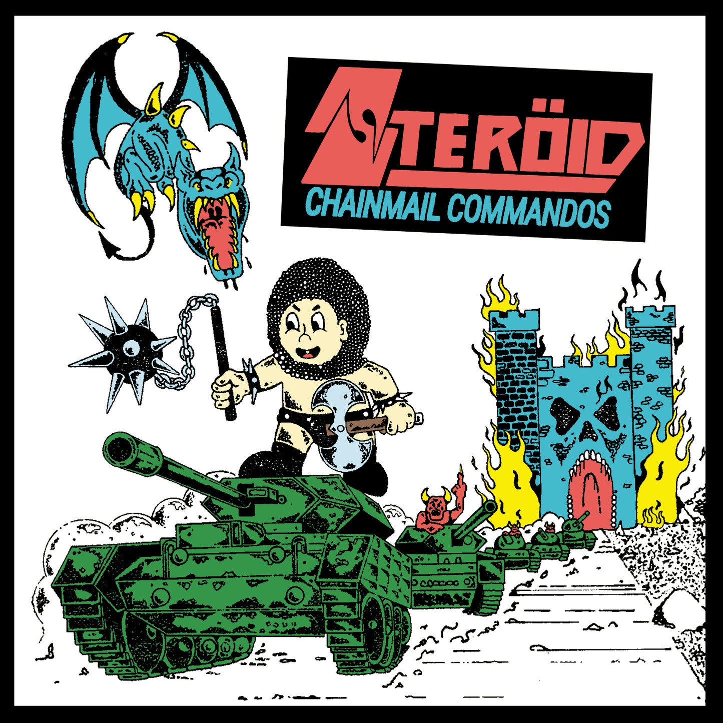 Steröid - Chainmail Commandos LP (Töur edition)