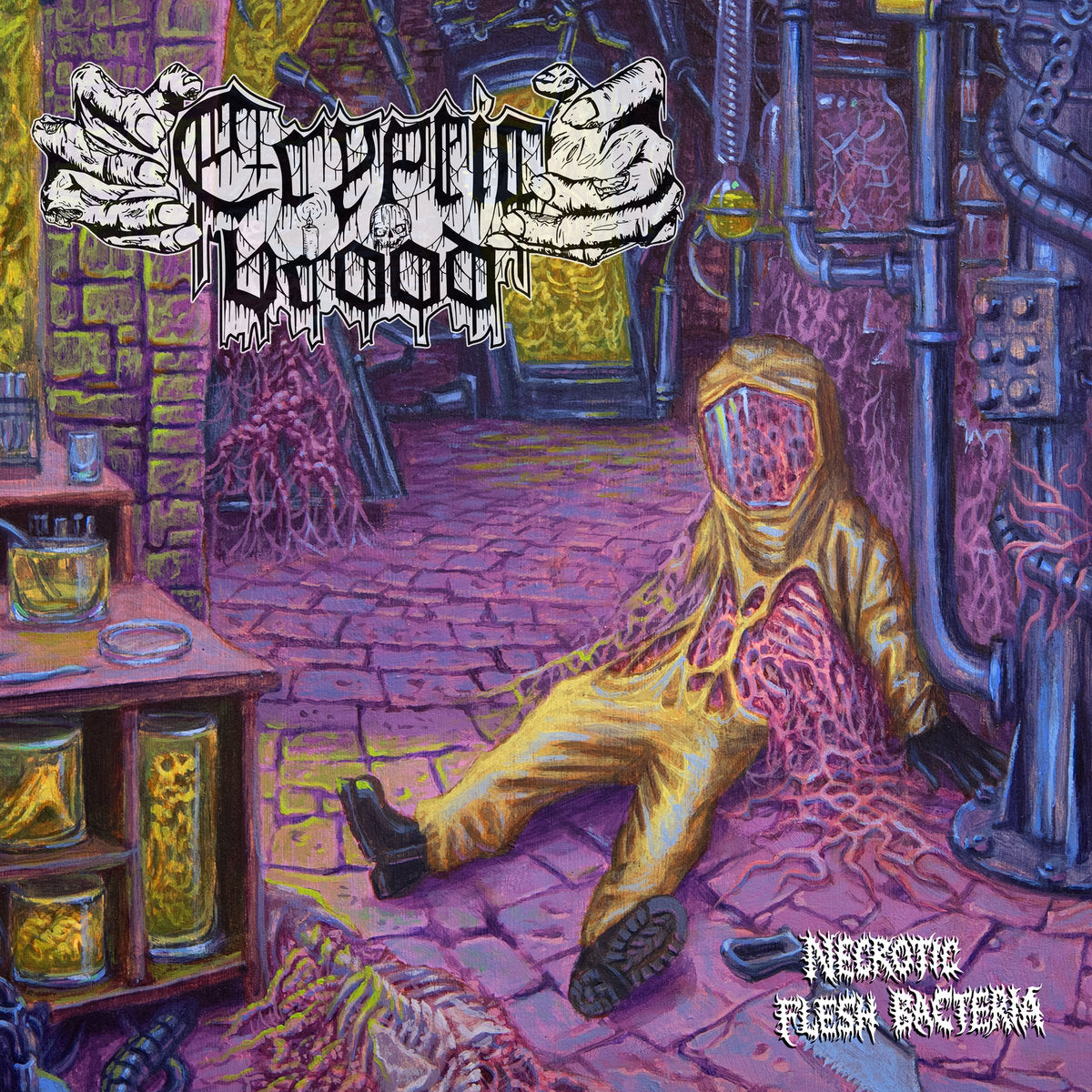 Cryptic Brood – Necrotic Flesh Bacteria LP