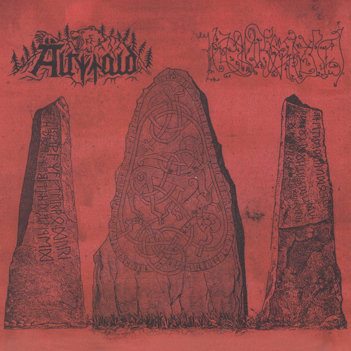 Крюкокрест / Altwald - Split 10" MLP