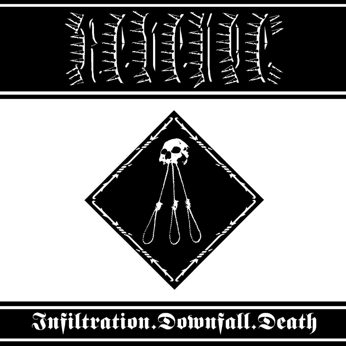 REVENGE - Infiltration. Downfall. Death LP (Marble Vinyl)