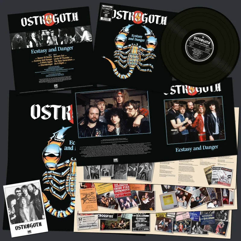 OSTROGOTH - Ecstasy and Danger LP