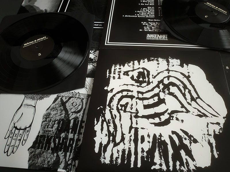 White Medal (UK) Yorkshire Heathen Black Metal 2x 12" (Black)