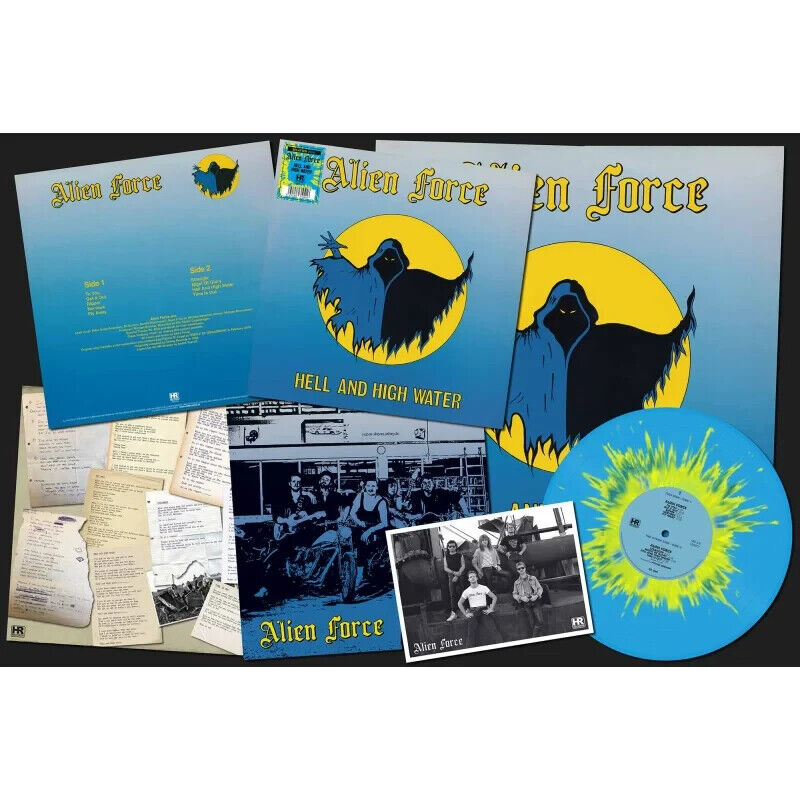 Alien Force - From Hell and High Water LP (Black)