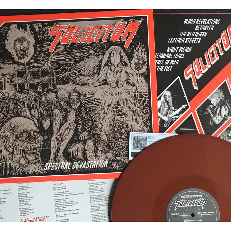 SÖLICITÖR (SOLICITOR) Spectral Devastation LP (RUST vinyl)