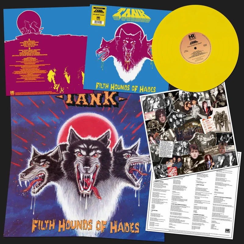 Tank - Filth Hounds of Hades LP (yellow)