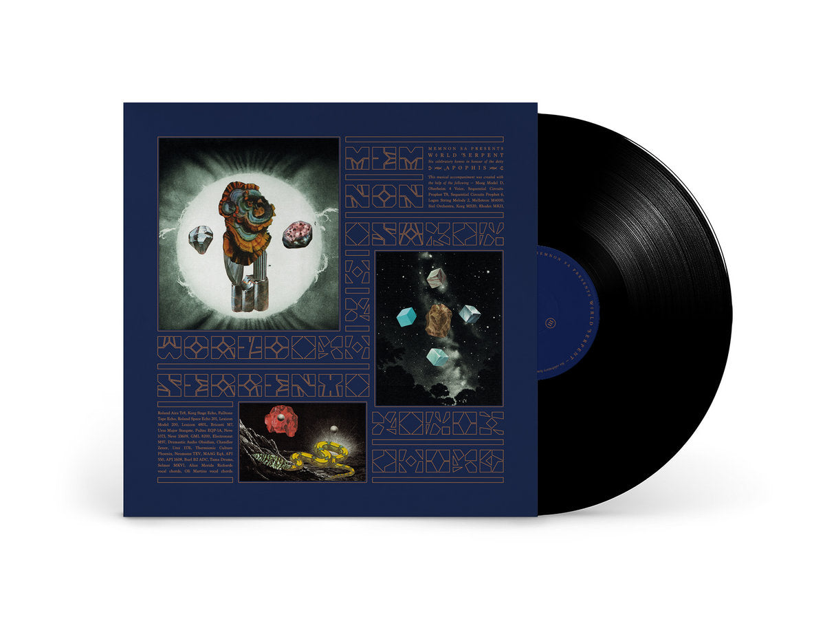 Memnon Sa - World Serpent - DAMAGED COVER
