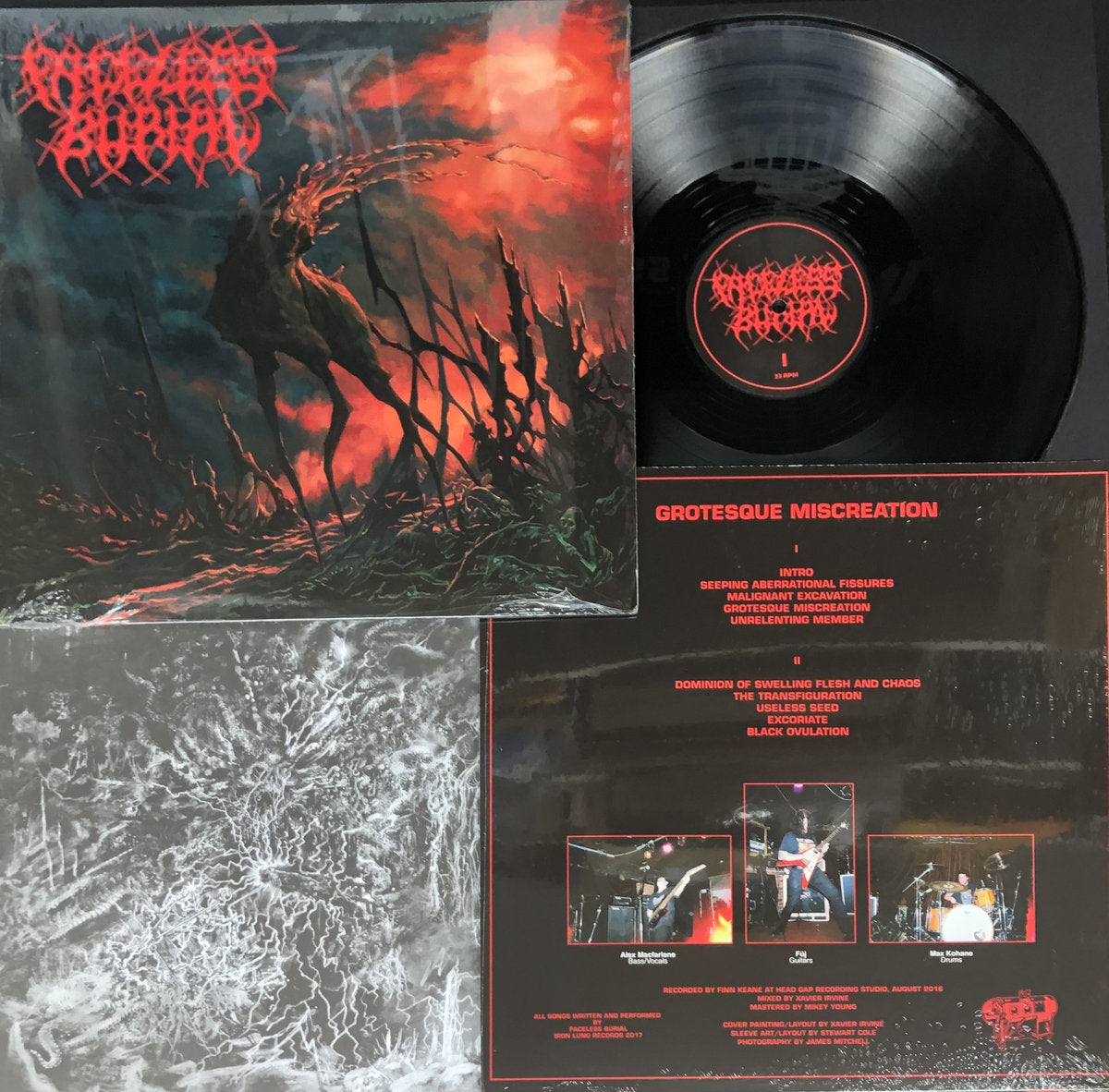 FACELESS BURIAL - GROTESQUE MISCREATION LP