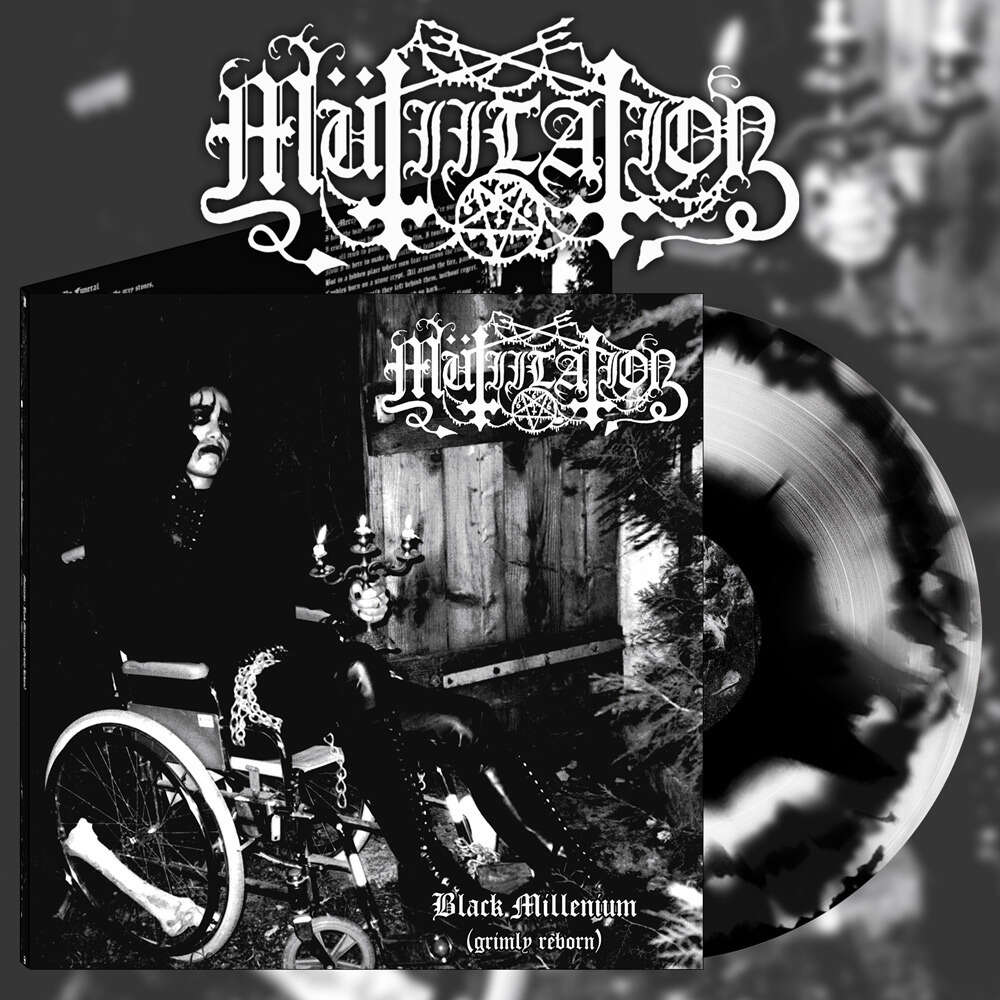 Mutiilation - Black Millenium (Grimly Reborn) Swirl Vinyl - LP Gatefold