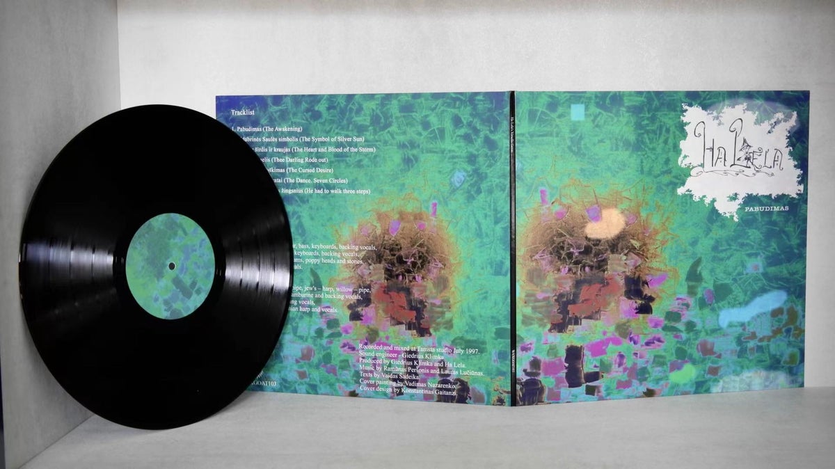 WAXGOAT103 HA LELA(LIT) - PABUDIMAS - GATEFOLD LP