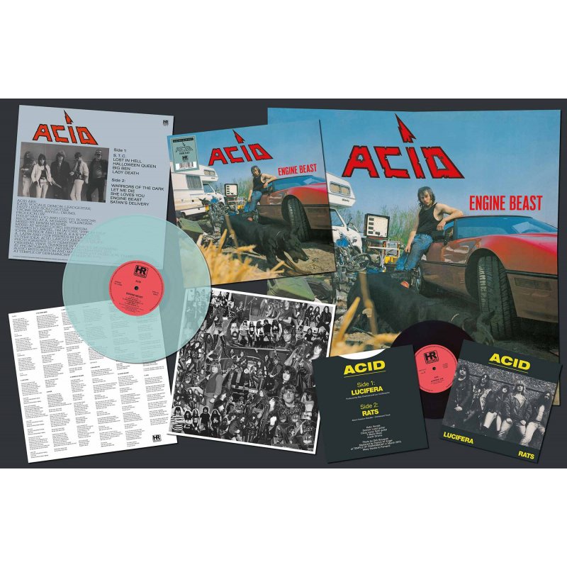 Acid - Engine Beast LP + 7"