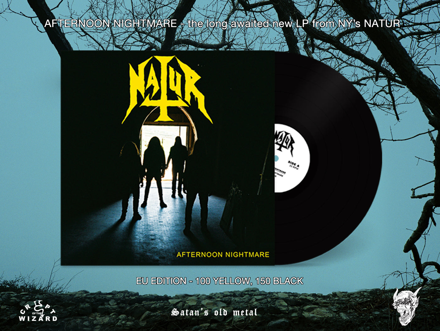 Natur - Afternoon Nightmare (Black Vinyl)