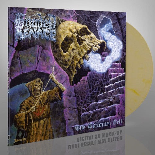 Hooded Menace - The Tritonus Bell (Gatefold Yellow & White marbled vinyl)