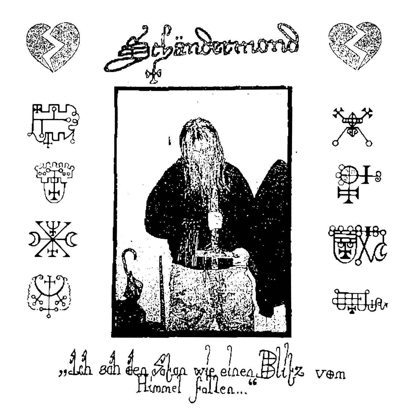 Schändermond - Ich Sah Den Satan Wie Einen Blitz Vom Himmel Fallen...