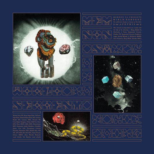 Memnon Sa - World Serpent - DAMAGED COVER