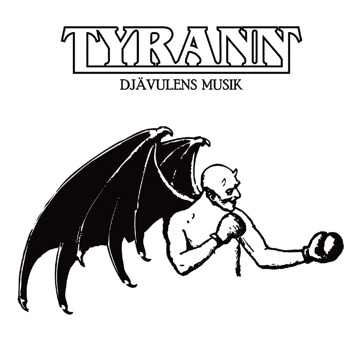Tyrann - Djävulens Musik (repress, white vinyl)