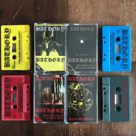 Bathory - 4 x TAPE SET