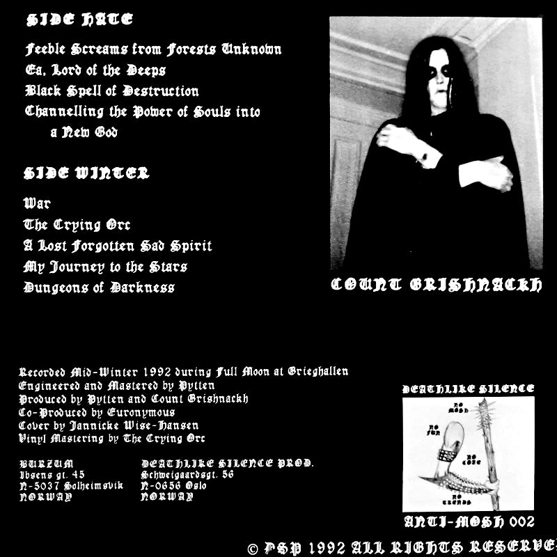 Burzum - Burzum LP