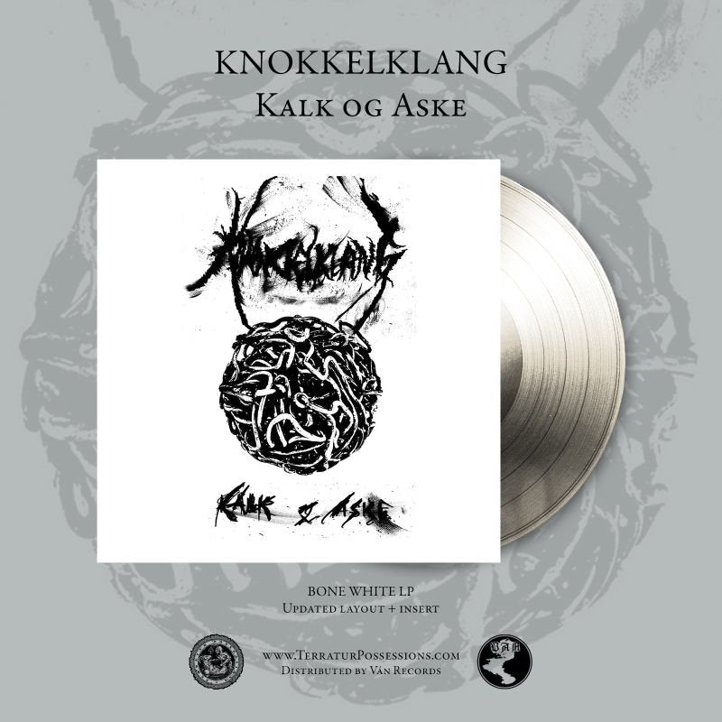 Knokkelklang - Kalk Og Aske (12'' MLP) Bone White