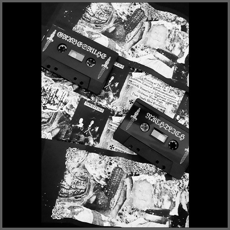 Nächtlich / Grabesruhe - Split (Pro Tape)