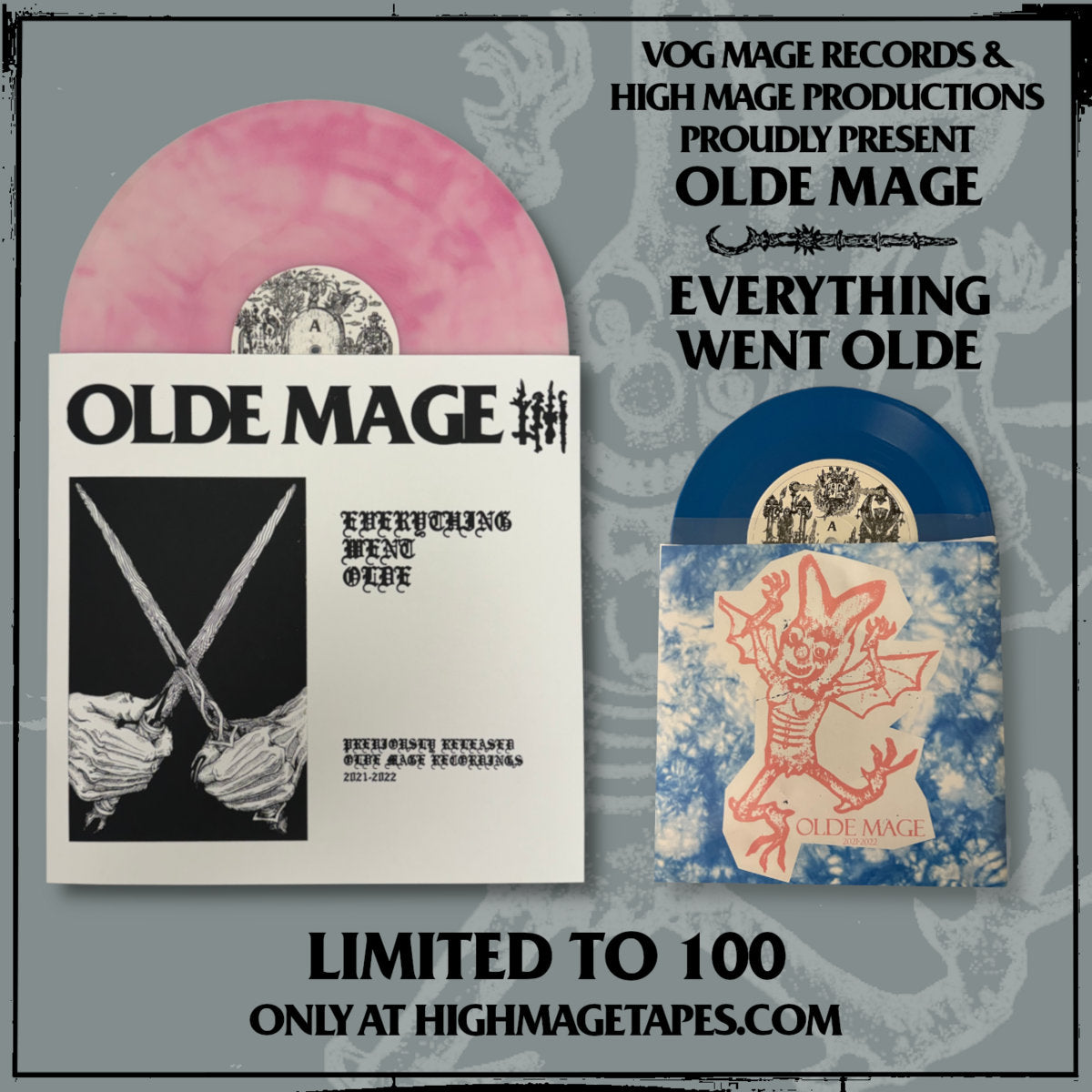 OLDE MAGE - EVERYTHING WENT OLDE 12" & 7"