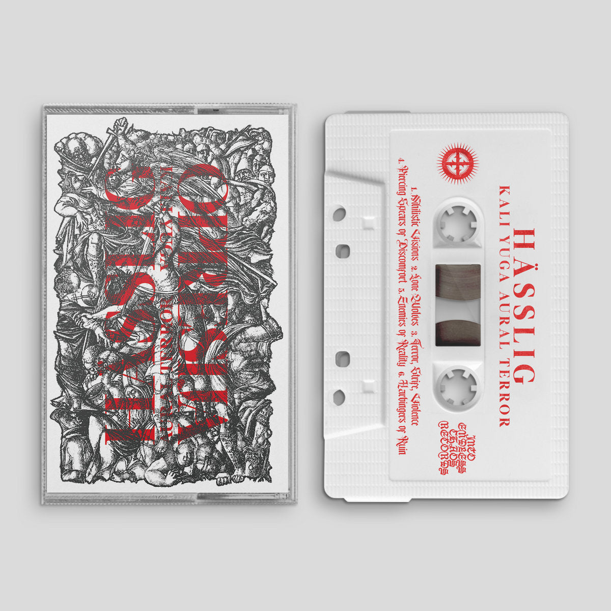 Hässlig & Opresija – Kali Yuga Aural Terror Split MC