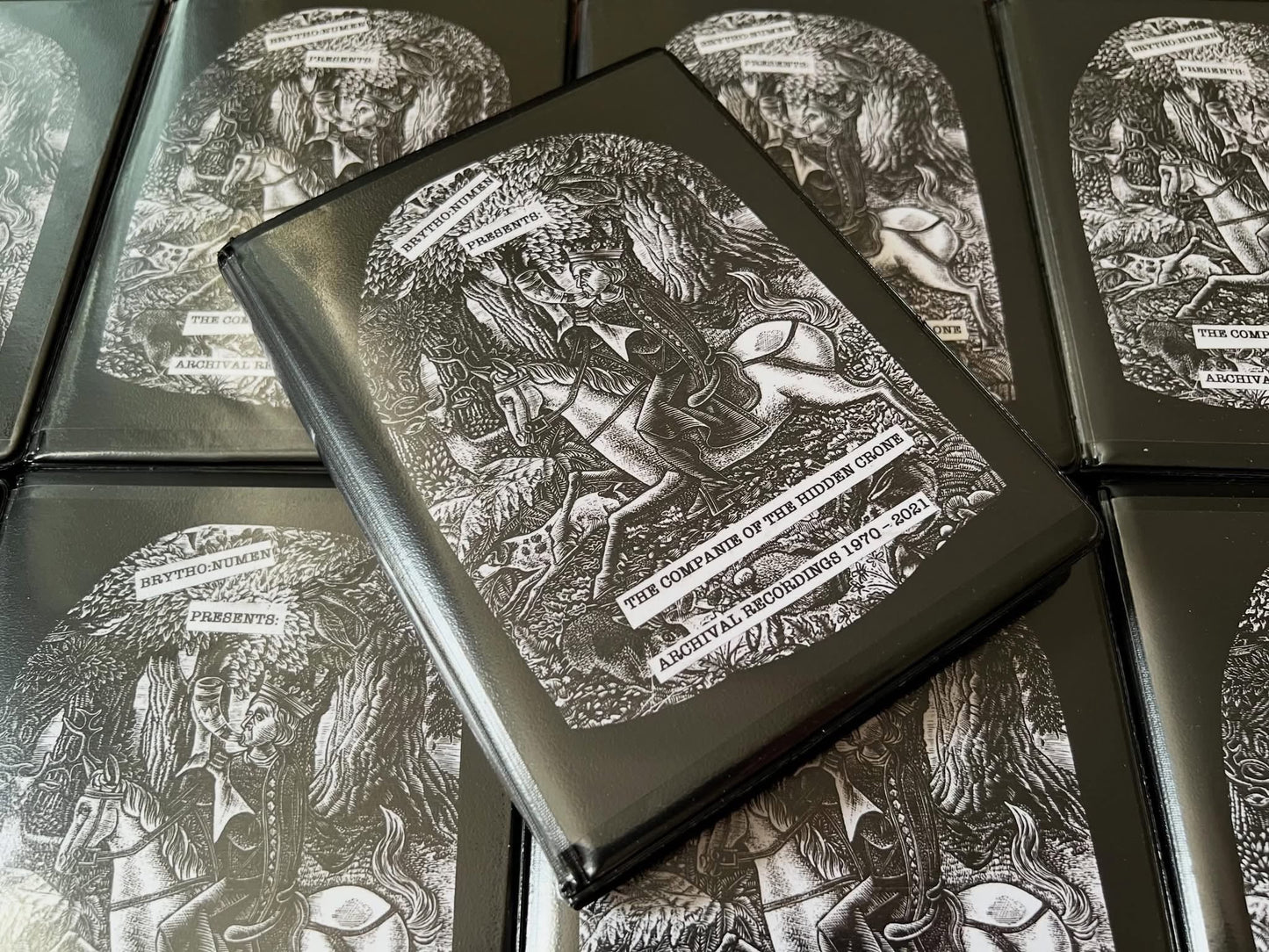 BRYTHO:NUMEN (And) - The Companie of the Hidden Crone: Archival Recordings 1970 - 2021 Double Tape in Rave Case