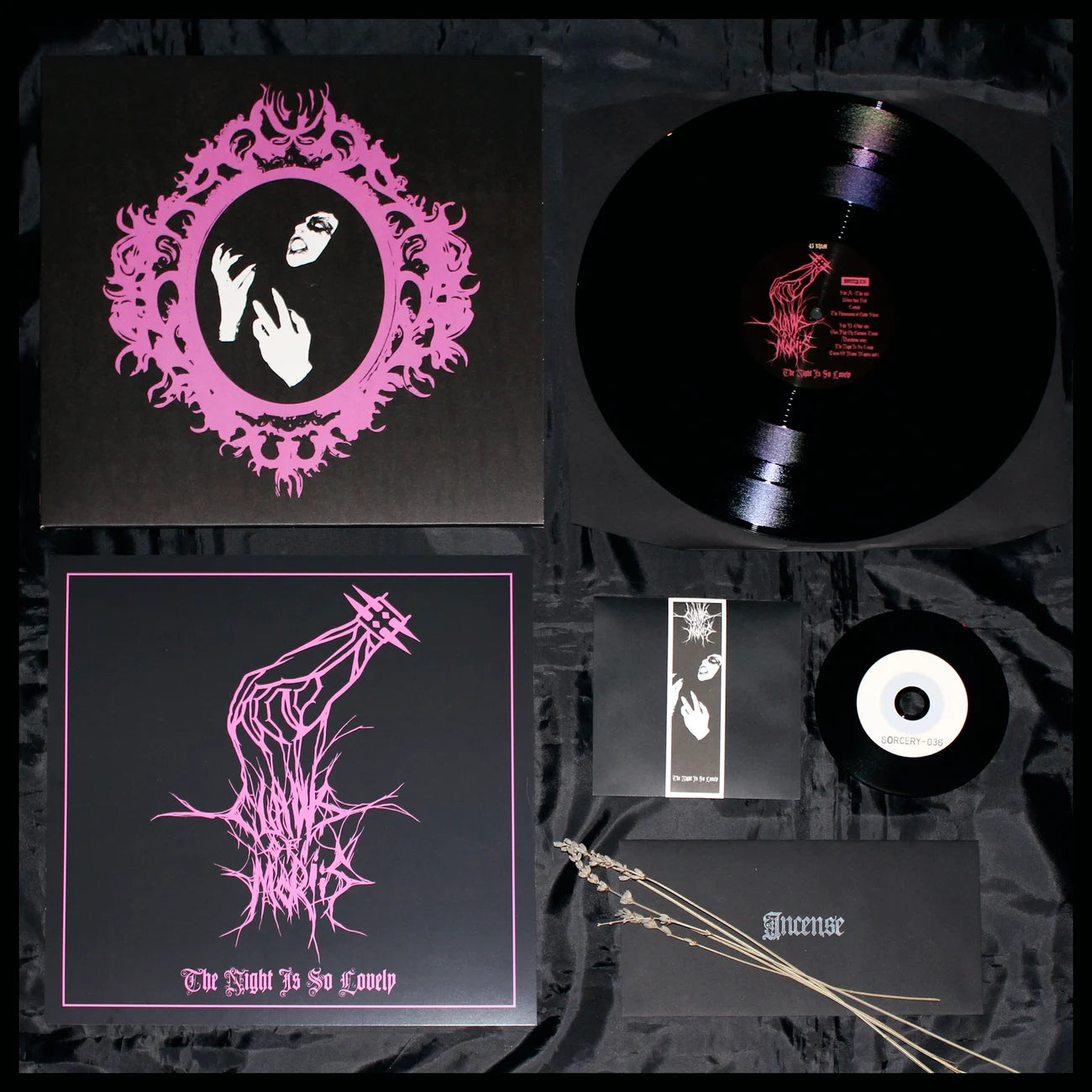 CLAWS OF MORIIS “THE NIGHT IS SO LOVELY” LP [SORCERY-036]