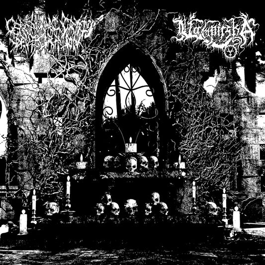 CEREMONIAL CRYPT DESECRATION / VAMPIRSKA LP [SORCERY-045]