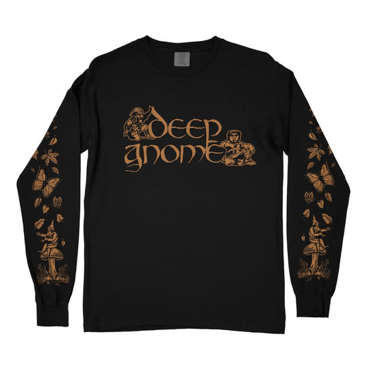 DEEP GNOME LONGSLEEVE - Black!