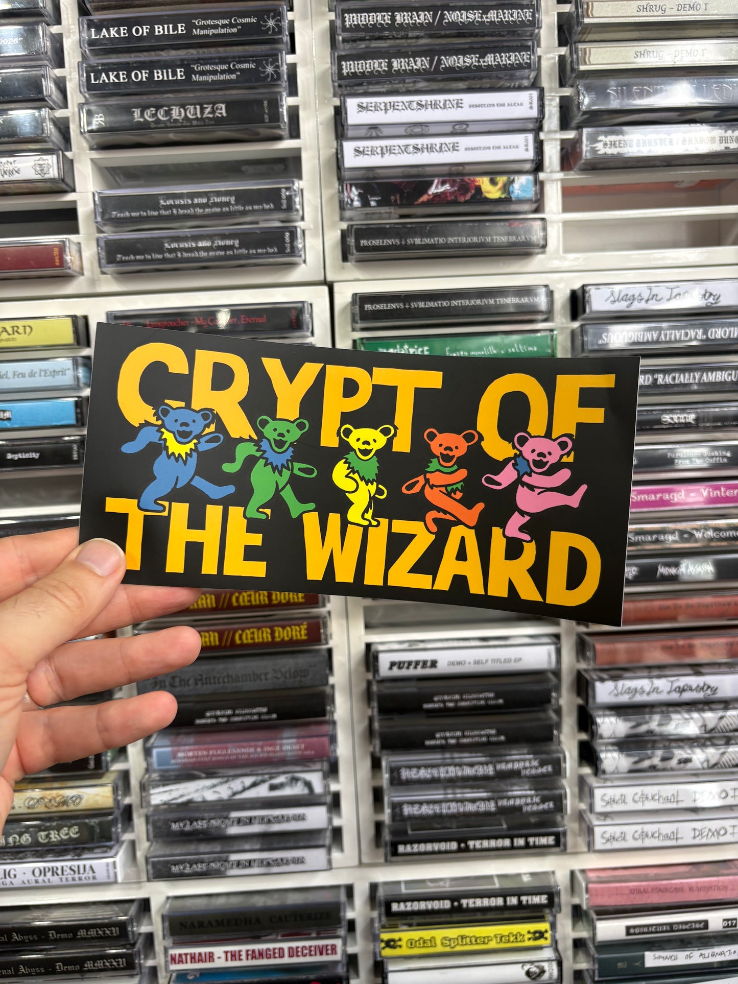 Crypt of the Wizard Wacky Sticker Corporation Stickers