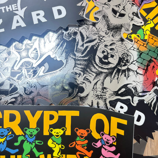 Crypt of the Wizard Wacky Sticker Corporation Stickers