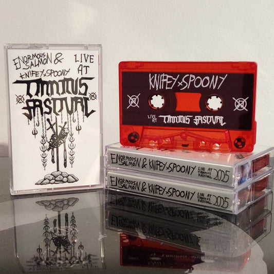 KNIFEYxSPOONY / Enormous Salmon – Live Tape