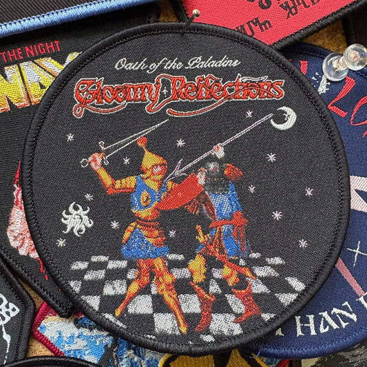 Gloomy Reflections - Woven Hoof patch