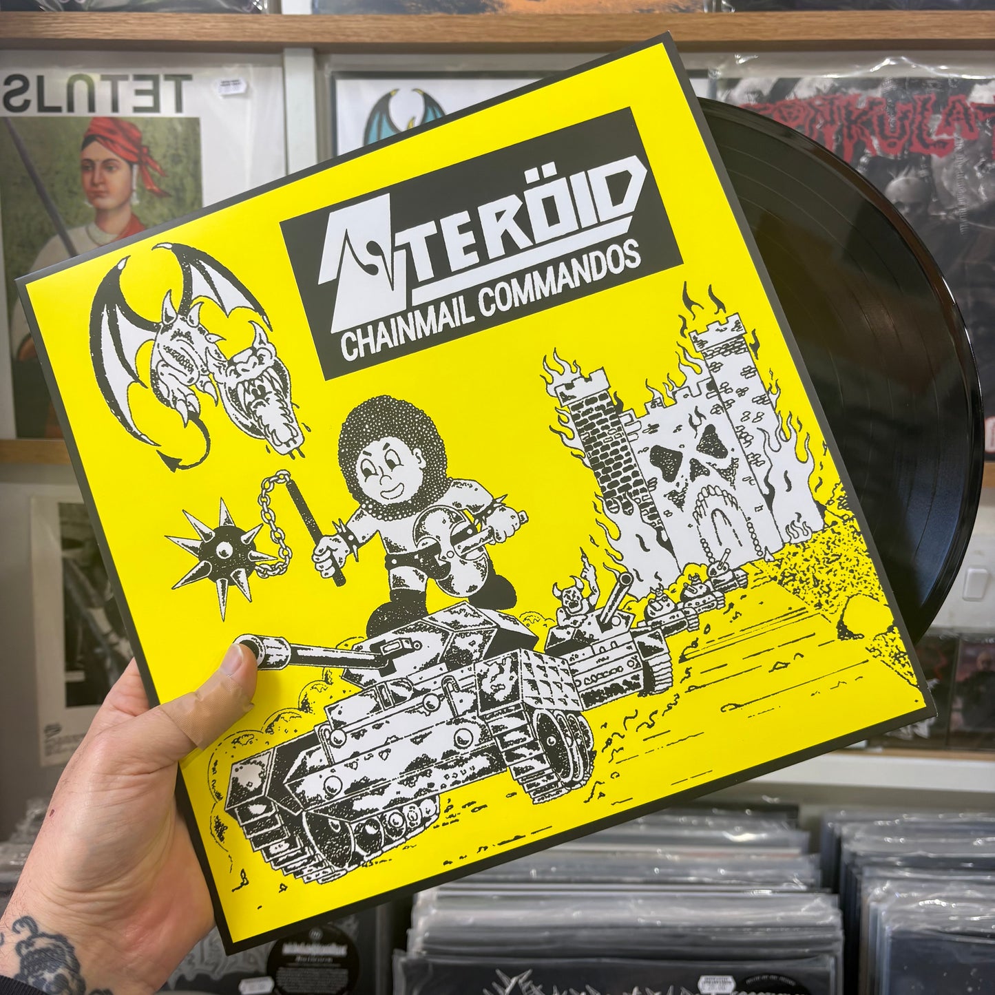 Steröid - Chainmail Commandos LP (repress)