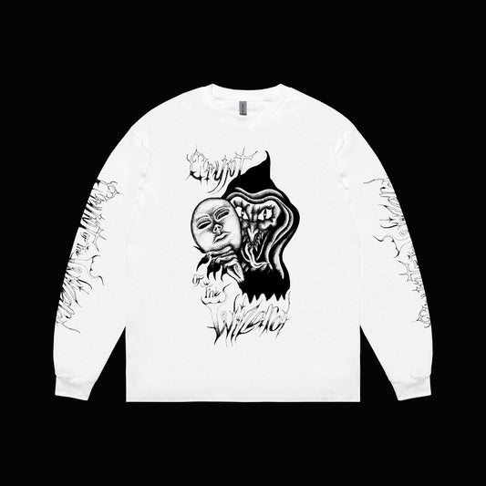 Crypt of the Wizard - Chris Taylor - White Long Sleeve shirt