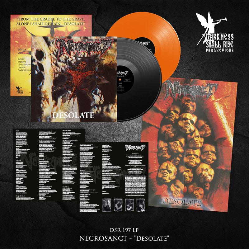 Necrosanct (UK) – Desolate – LP (BLACK)