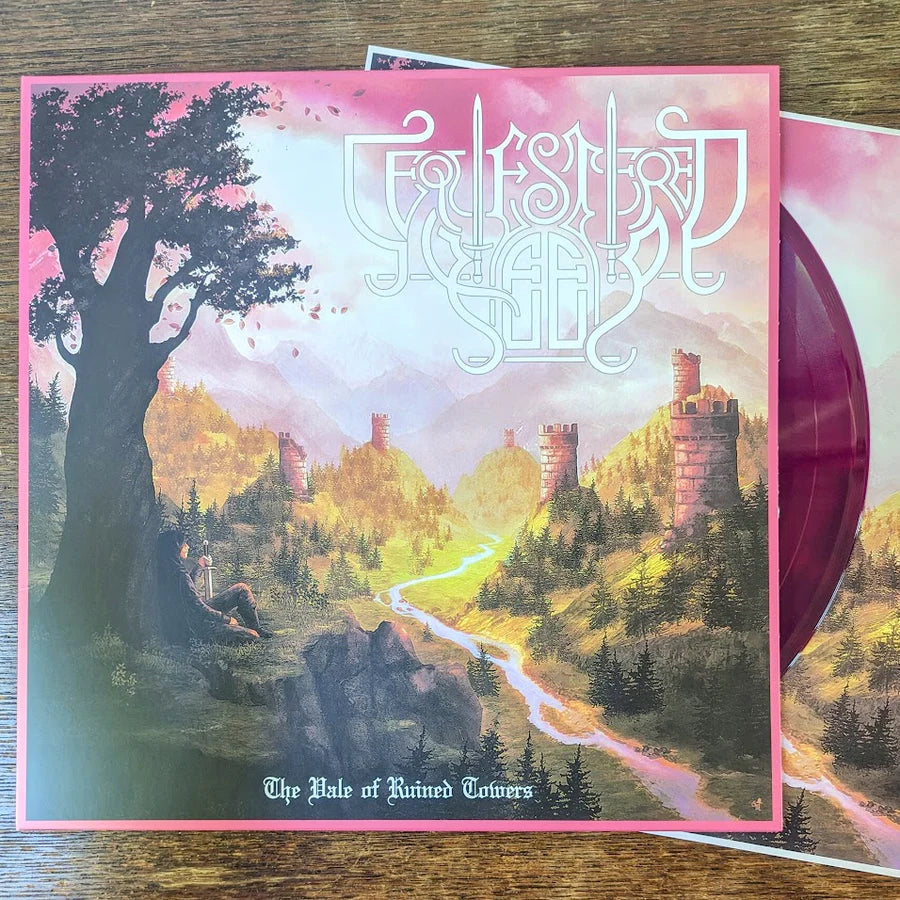 SEQUESTERED KEEP "The Vale of Ruined Towers" Dark Pink Vinyl