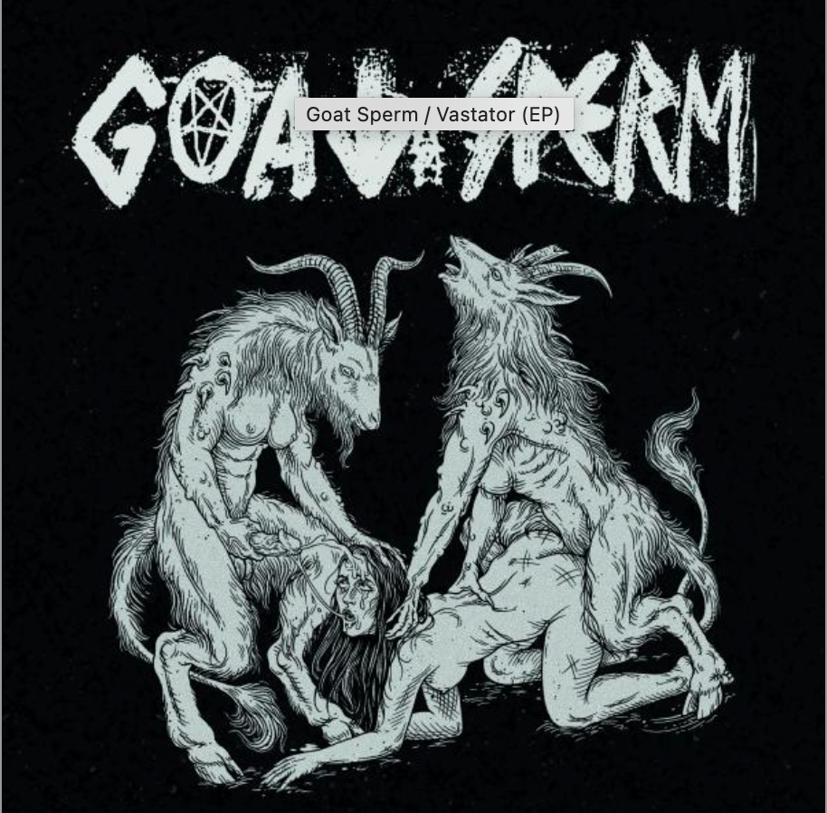 Goat Sperm / Vastator 7" EP